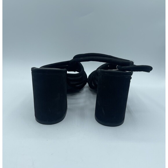 FREE PEOPLE Colette Cinched Block Heel Sandals, Black, EU39.5/US9 NWOB - Picture 7 of 16